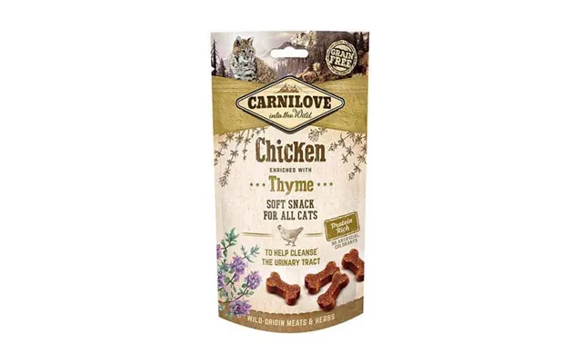Carnilove Chicken With Thyme Cat Treats 12 X 50g