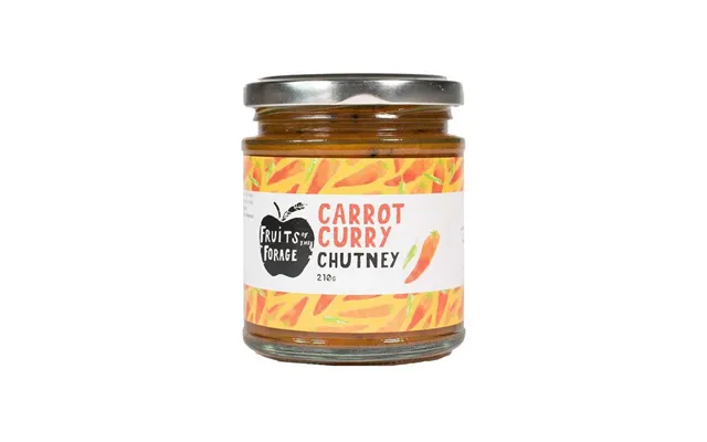 Carrot Curry Chutney - Fruits Of The Forage