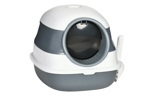 Cat Litter Tray With Lid - Hooded Cat Litter Box W High Side