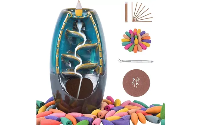 Ceramic Waterfall Backflow Incense Burner