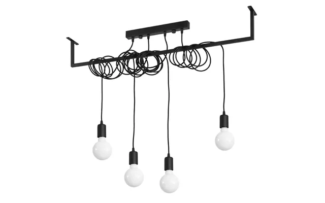 Chandelier Fabric - Steel Salamanca Modern Design E27 product image