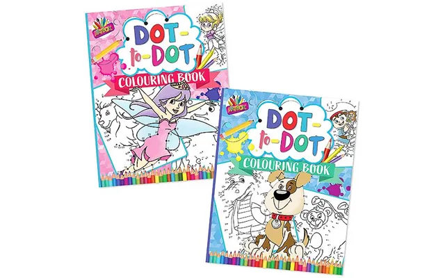 Children's Dot-to-dot Colouring Activity Book Assorted Covers product image
