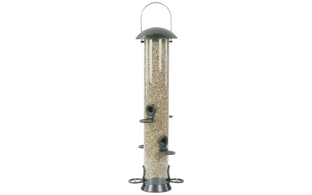Cj Adventurer Metal Seed Feeder Gunmetal 6 Port Large 55cm