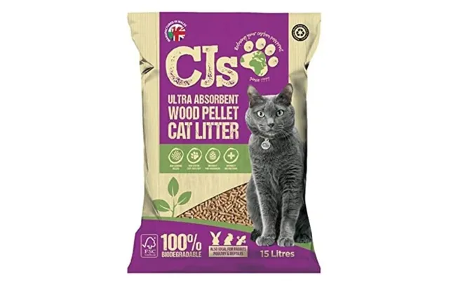 Cj's Ultra Wood Litter, 30ltr - 30l