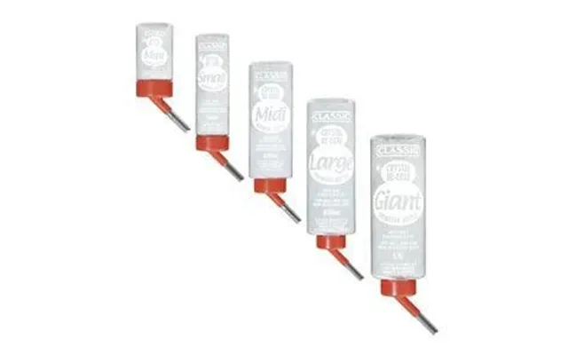 Classic Clear Water Bottles - Mini 75ml