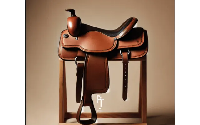 Classic Western Riding Saddle Durable Leather - Timeless Design