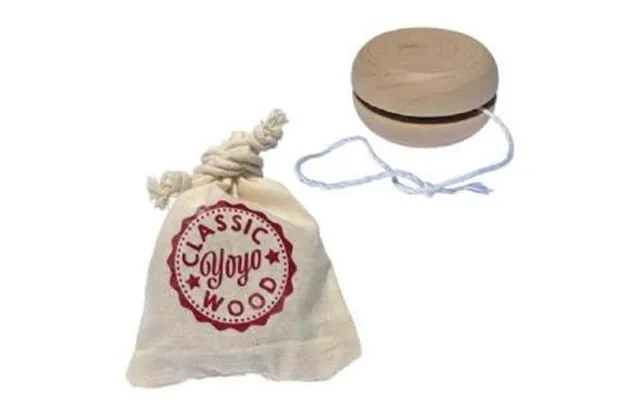 Classic Wooden Yoyo In Cotton Gift Bag