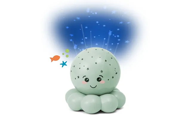 Cloud B Twinkles To Go Octo Nightlight Projector - Green