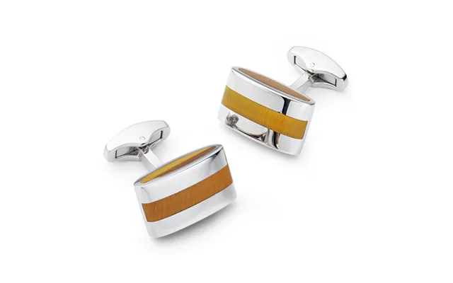 Contemporary Tigers Eye Cufflinks