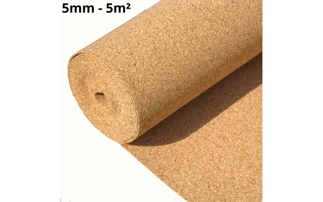 Cork Roll Underlay 5mm 5m2 53.81sqft
