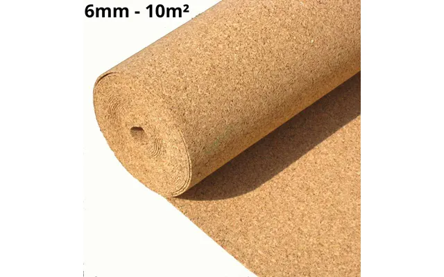 Cork Roll Underlay 6mm 10m2 107.63sqft
