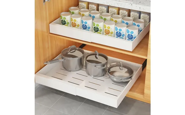 Covaodq Pull-out Kitchen Storage Organizer - Adjustable 31.5-52cm product image