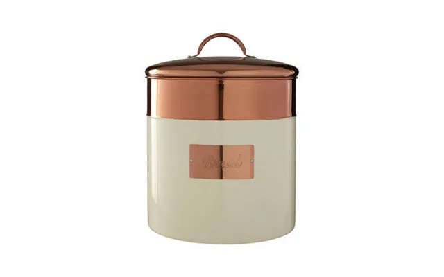 Cream And Copper Bread Bin Prescott