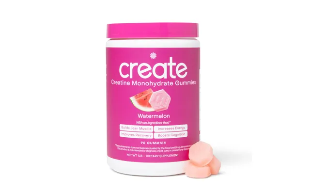 Create Creatine Monohydrate Gummies 1.5g Per Gummy - Vegan product image