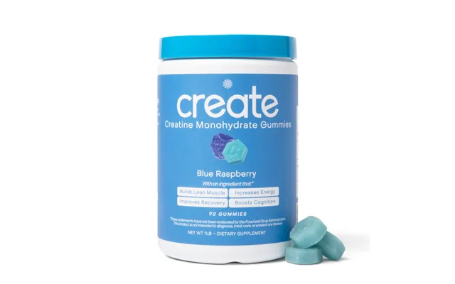 Create Creatine Monohydrate Gummies 1.5g Per Gummy - Vegan product image