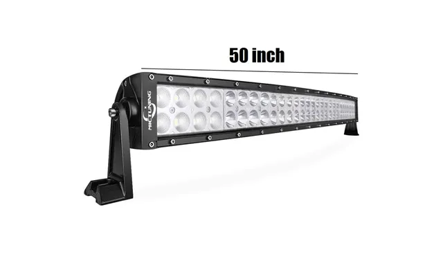 Curved Led Light Bar Off Road Driving Fog Work Light 4x4 Mictuning - 50 Inch