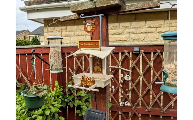 Customisable Pub Named Garden Bird Feeding Station - Seed Feeder