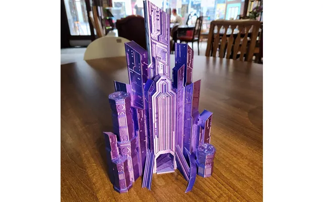 Cyber City Dice Tower - Sci-fi City