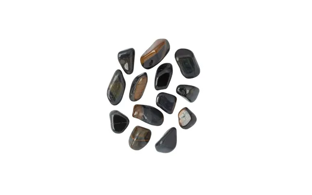 Dark Blue Tiger Eye Tumblestone Collectible Precious Stone