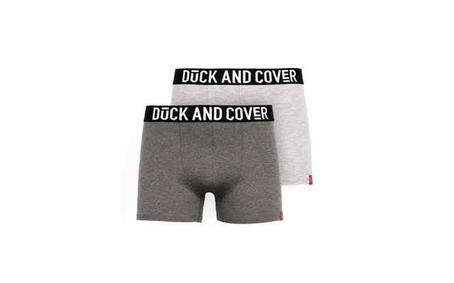 Darton Boxers 2pk Grey Marl -