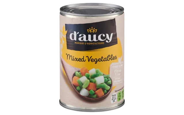 D'aucy Mixed Vegetables 400g Case Of 6