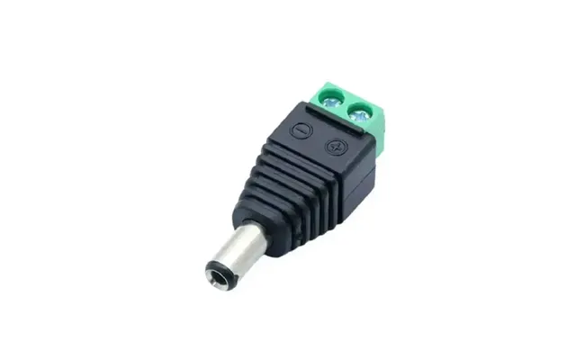 Dc5525 To Screw Terminal Connector - Male