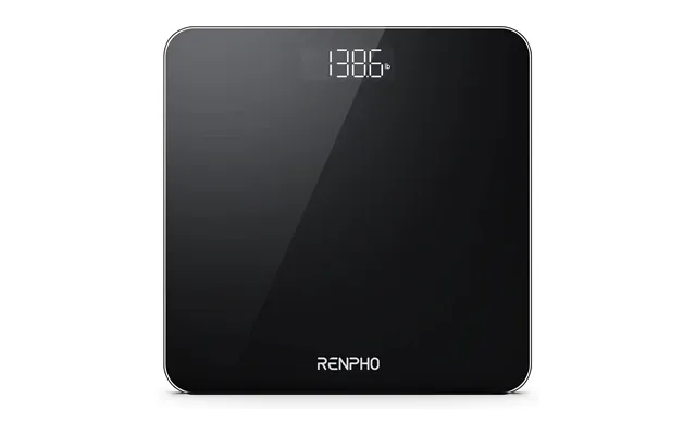 Digital Bathroom Scales Body Weight High Precision Large Platform Black Renpho