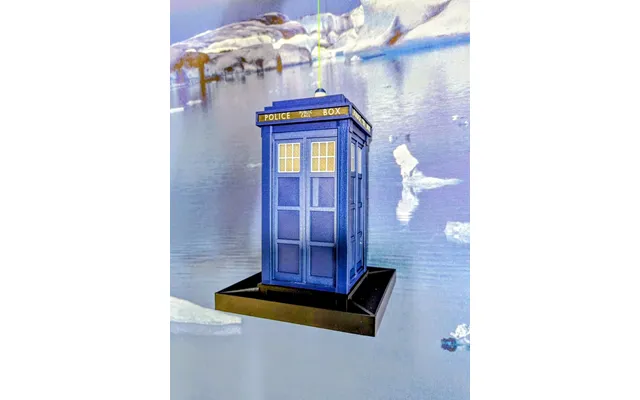 Doctor Who Tardis Bird Seed Feeder, Handmade 3d Printed Bird Table, Police Telephone Box In Royal Blue Or Navy , Whovian