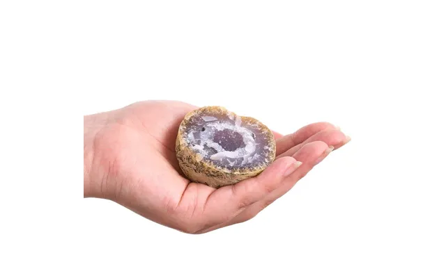 Druzy Agate Geode Collectable Crystal Naturally Coloured Single Unit