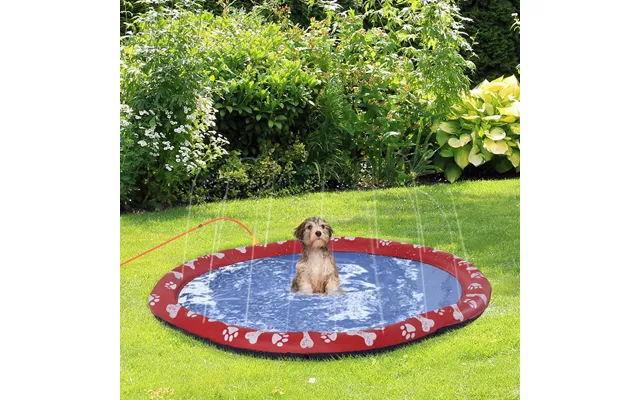 Durable 150cm Splash Pad Sprinkler For Pets - Dog Bath Pool