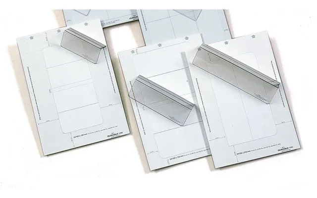 Durable Badgemaker Printable Table Place Name Inserts 40 Cards 52x100mm