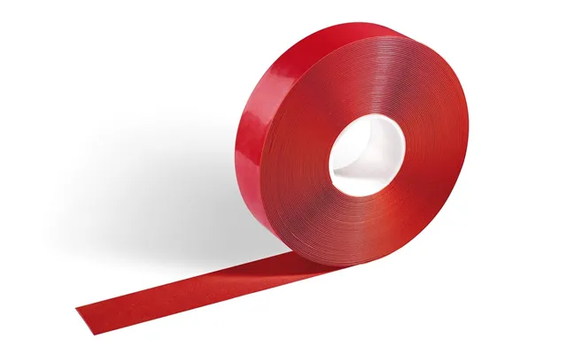 Durable Duraline Slip-resistant Floor Marking Tape 50mm X 30m Red