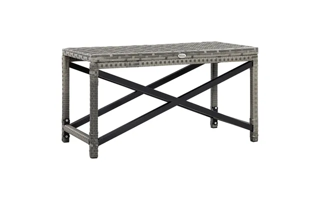 Durable Pe Wicker Outdoor Coffee Table Plastic Board For Strength - High Quality product image