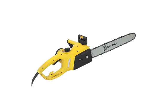 Durhand Electric Chainsaw Garden Tools, 2000 W, 40 Cm Blade For Wood - Yellow
