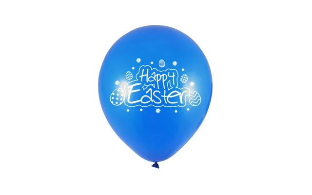 Easter Balloons Multicoloured 12 Pack