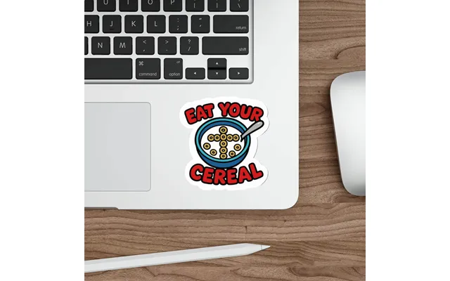 Eat Your Cereal Funny Christian Sticker - 1
