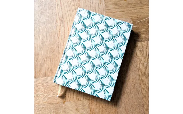 Eco Friendly Recycled Paper Notebook A5 Eco-friendly Journal Fair Trade - Green