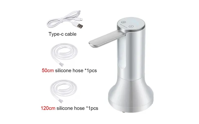 Electric Automatic Water Bottle Pump - Foldable Usb Rechargeable Dispenser For Desktop, Home & Office Use
