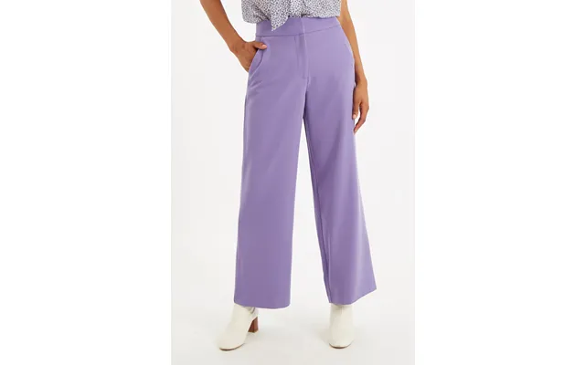 Elina Wide Leg Trouser - 12 Lilac