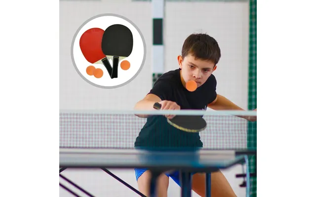 Family Table Tennis Set - Bats, Balls, Net