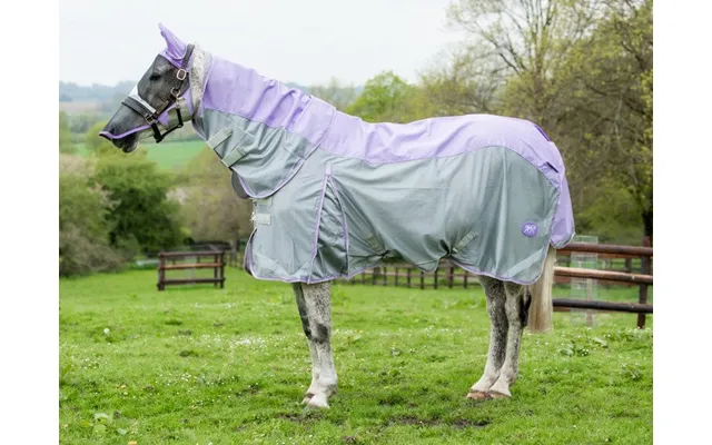 Fly Turnout Combination Rug Nylon - Violet
