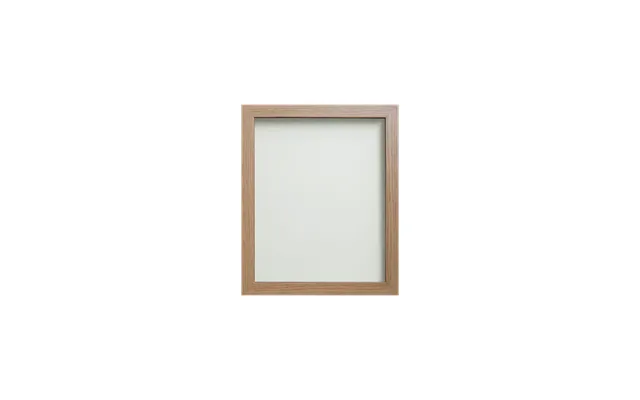 Foil Wrapped Mdf Picture Photo Frame Fitted With Perspex Plexiglass, Oak Frame - 17