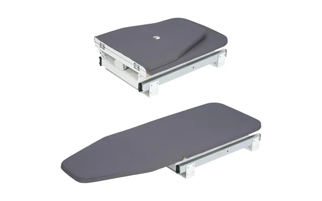Folding Ironing Board 180 Rotatable Pull Out Space Saving 82x30cm Nisorpa