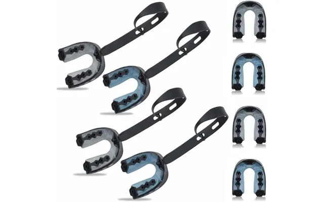 Football Mouth Guard Adult Youth Sports Mouthguard With Strap 4 Pack Multisport