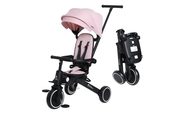 Foryourlittleone Xplor 6 In 1 Foldable Trike - Pastel Pink 10m-4y