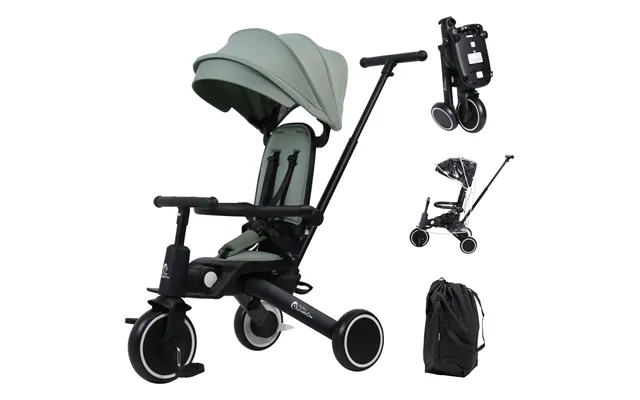 Foryourlittleone Xplor Plus 6 In 1 Foldable Trike - Green 10m-4y