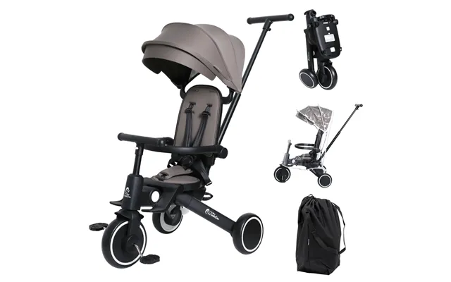 Foryourlittleone Xplor Plus 6 In 1 Foldable Trike - Grey Olive 10m-4y