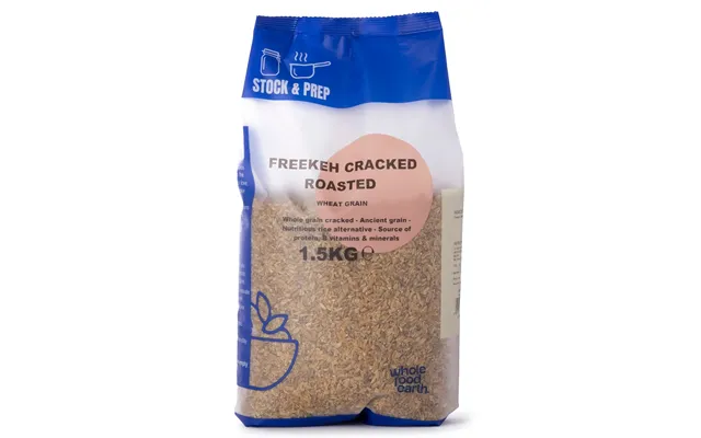 Freekeh Cracked Roasted Wheat Grain - Stock & Prep