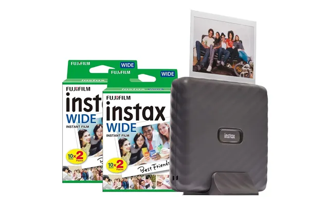 Fujifilm Instax Link Wide Printer - Mocha Grey