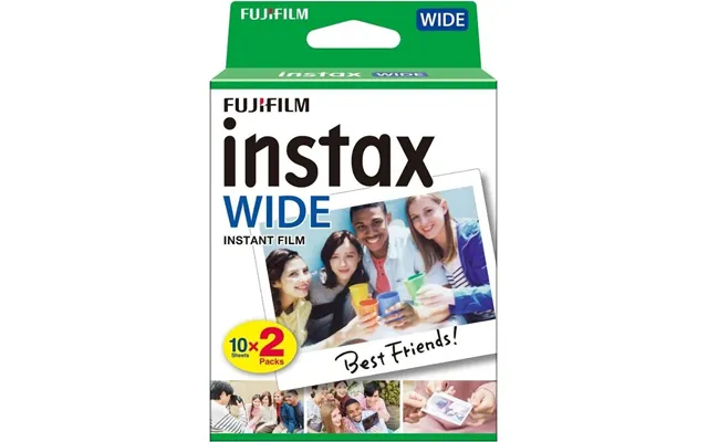 Fujifilm Instax Wide Picture Format Instant Photo Film - White